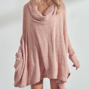Off Shoulder Cowl Tunic